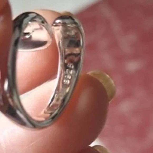 NEW STERLING SILVER ADJUSTABLE RESIZABLE MINIMALIST RING SET - Picture 10 of 10